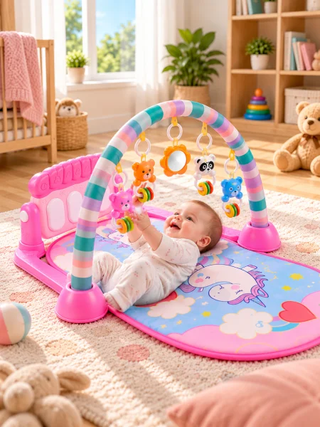 PIYANOLU BEBEK OYUN HALISI AKTIVITE MATI – AYNALI, MÜZIKLI VE IŞIKLI 2